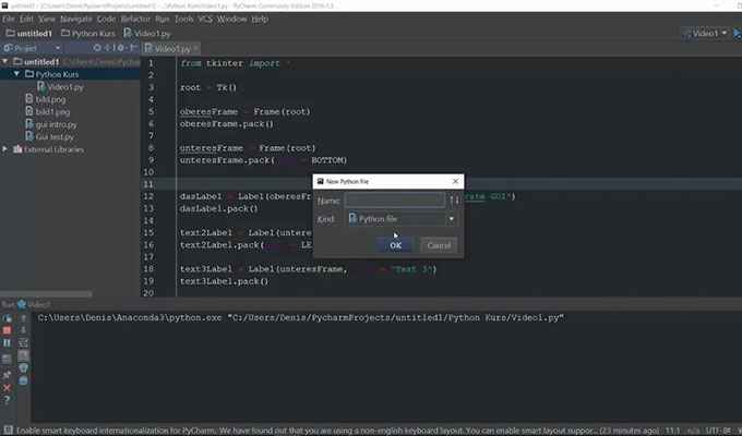 Python development training in Chennai Django project dashboard